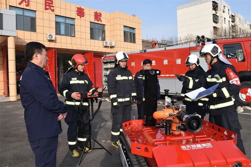 &ldquo;新戰(zhàn)友&rdquo;入列，使命必達(dá)， 北京凌天智能助力東營(yíng)油田消防隊(duì)