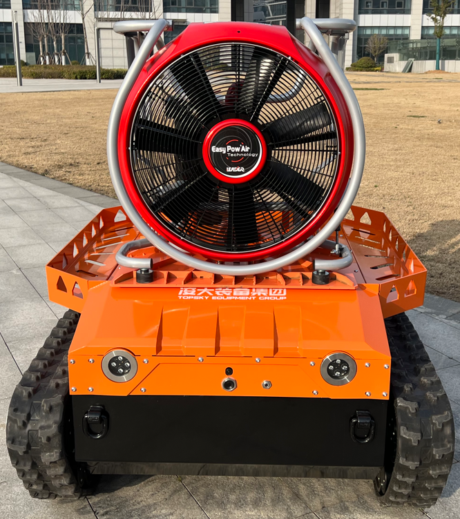 防爆消防滅火排煙機(jī)器人【重型超級(jí)動(dòng)力】 (第14代，360&deg;升降云臺(tái)探測(cè)裝置+語(yǔ)音控制）RXRYC25000BD