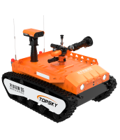 防爆消防滅火偵察機(jī)器人【重型超級(jí)動(dòng)力】 (第5代，360&deg;升降云臺(tái)探測裝置+語音控制）