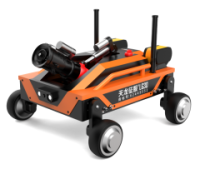 隨車速攻機(jī)器人便攜式電動(dòng)輪式四驅(qū)滅火機(jī)器人(第3代，輪式）