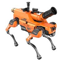 輔助滅火四足機(jī)器狗（第3代，消防水炮+自組網(wǎng)+雙向?qū)χv模塊+10種有毒有害氣體+智能伴隨+云端指揮平臺(tái)）