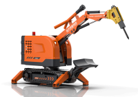 破拆機器人（音視頻傳輸、環(huán)境氣體探測+配備破碎錘、圓盤鋸、液壓剪、夾抓裝置等屬具，具有破拆、切割、剪切、抓取等功能）