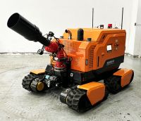 全地形消防滅火機(jī)器人 （第1代，四履帶，油動液壓）