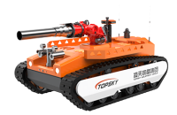 防爆消防滅火偵察機(jī)器人【大流量】 (360&deg;升降云臺(tái)探測裝置+語音控制）